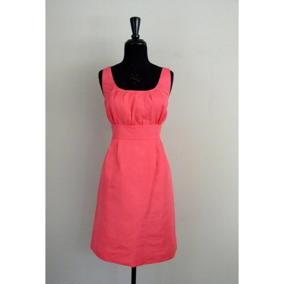 J. Crew Dresses & Skirts - J. Crew Cotton Cady Sydney Dress in Coral